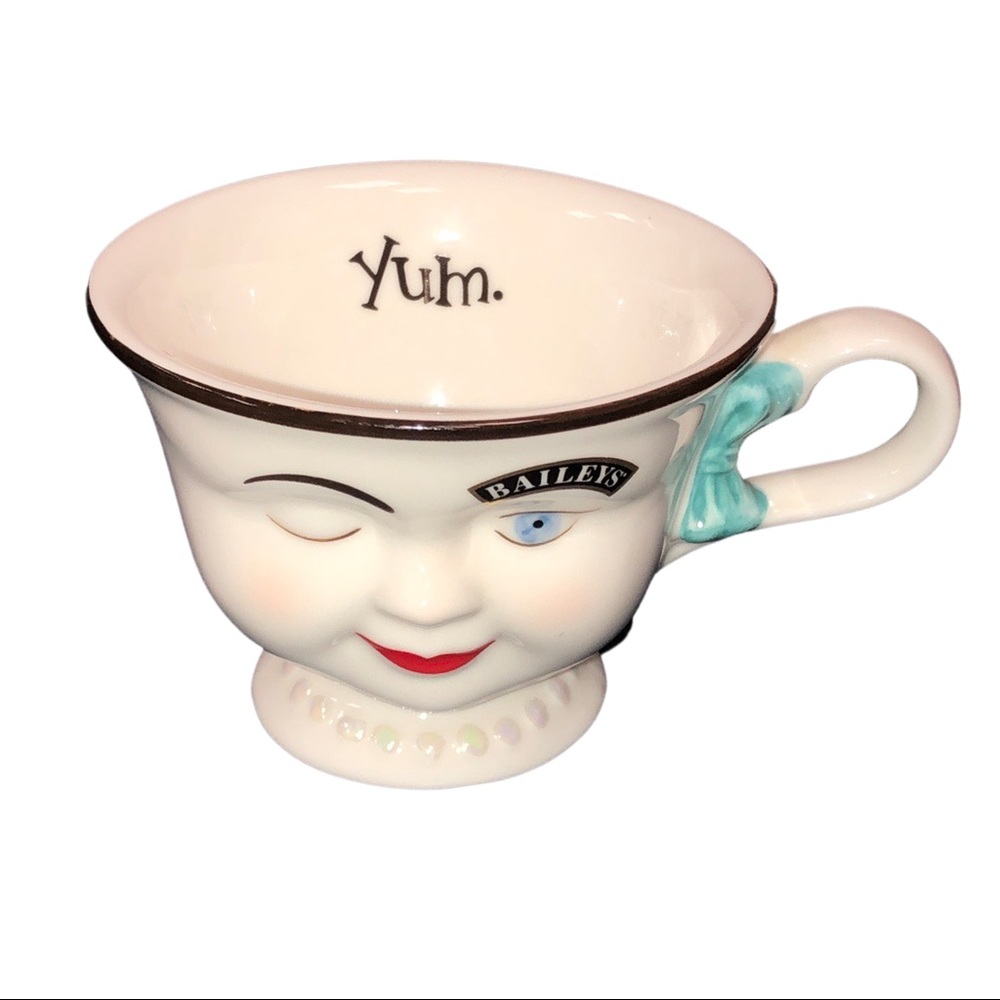 Vintage Bailey’s female winking mug
